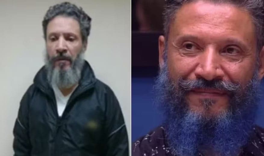 O ex-BBB Laércio quando foi preso pela Polícia do Paraná, em 2017; e quando participou do 'BBB 16' (Foto: Reprodução / Globo) O ex-BBB Laércio quando foi preso pela Polícia do Paraná, em 2017; e quando participou do 'BBB 16' (Foto: Reprodução / Globo)