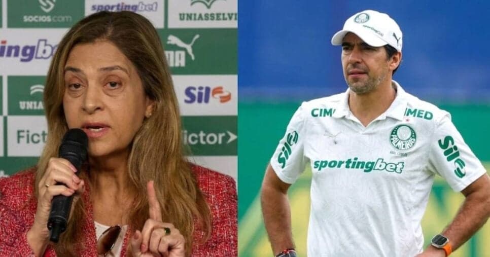 Leila Pereira comunica Abel Ferreira sobre a chegada de novos reforços no Palmeiras