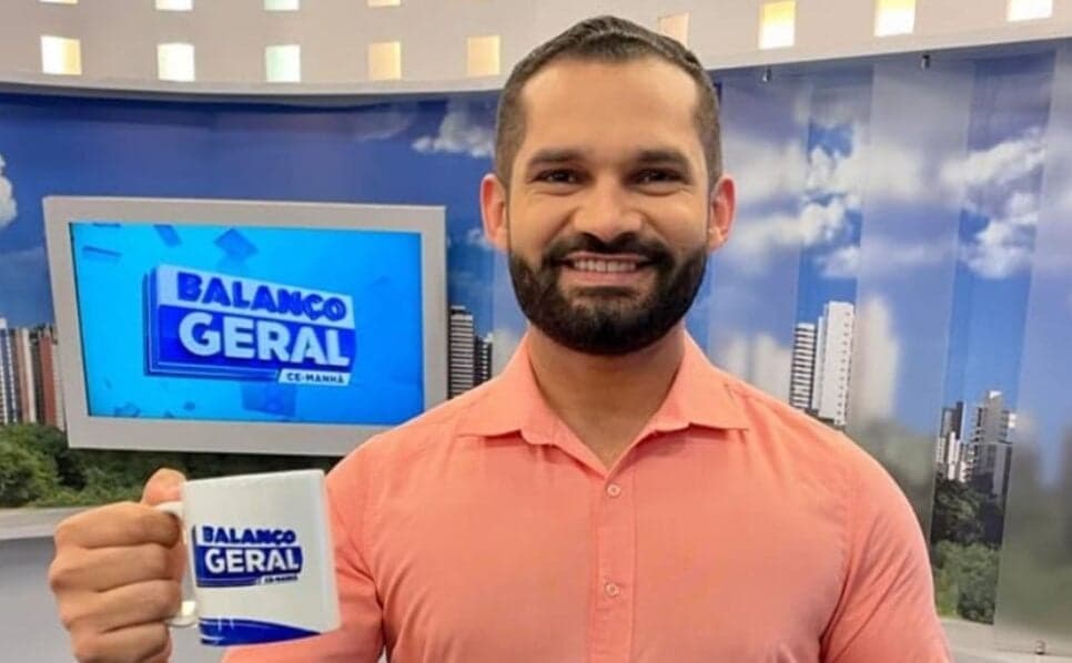 Miguel Anderson Costa: apresentador do Balanço Geral CE troca afiliada da Record pela RedeTV! (Foto: Reprodução / Record)