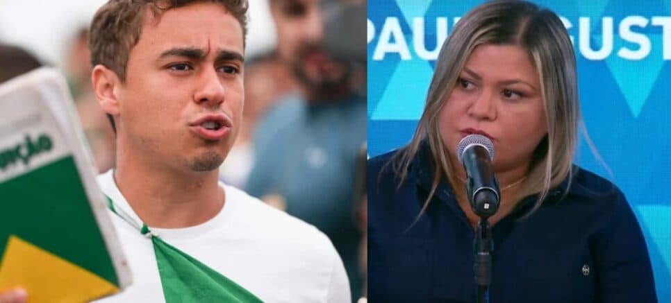 Nikolas Ferreira e Lene Sensitiva (Foto: Reprodução / Instagram)