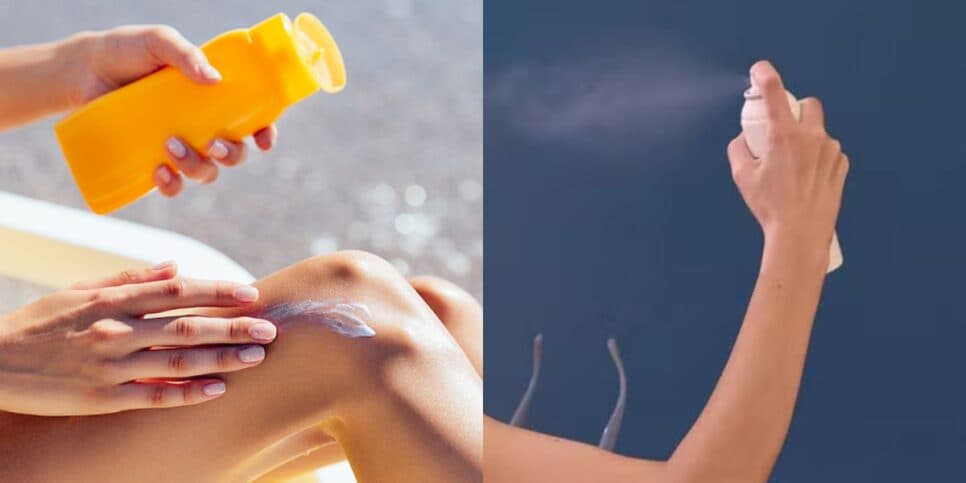 Creme, spray ou gel? Descubra qual protetor solar realmente protege do sol intenso do verão e rejuvenesce