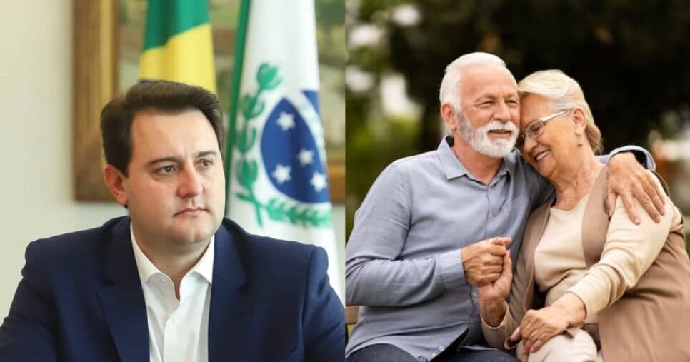 Nova lei de Ratinho Jr. paga R$810 às famílias com 60+ em 2026