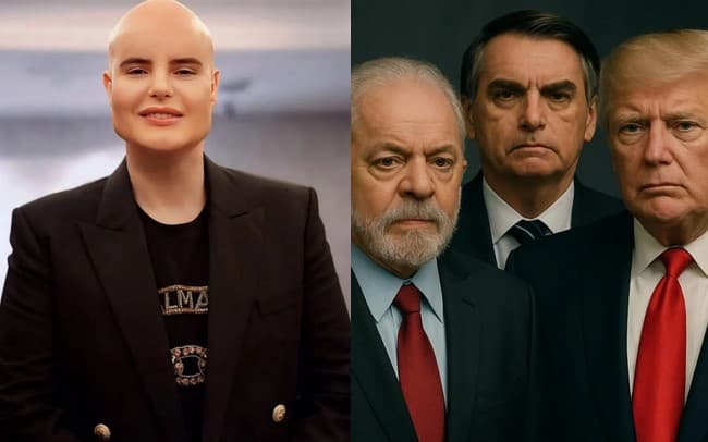 Rodrigo Tudor, Lula, Bolsonaro e Trump (Foto: Reprodução / Instagram)


