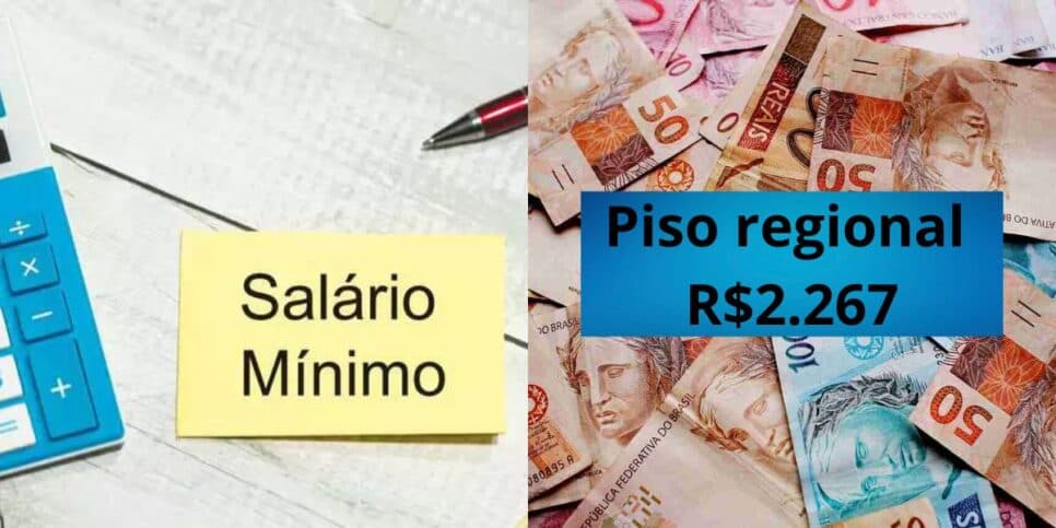 Lei estadual em vigor garante salário mínimo de R$2.267 à lista de trabalhadores em 2026