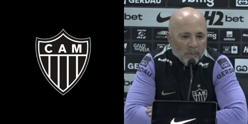 Atlético-MG avisa Sampaoli que está prestes a perder atacante de R$21M para rival da série A