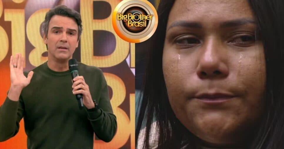 Tadeu Schmidt esculacha Chaiany por declaração no BBB26: "Não fale isso"