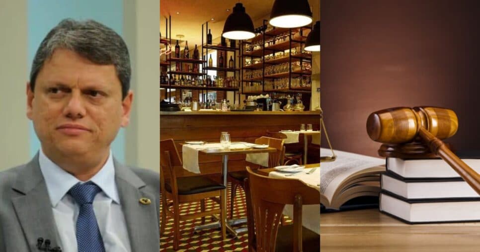 Tarcísio veta lei e restaurantes de shoppings em SP terão que seguir essa regra
