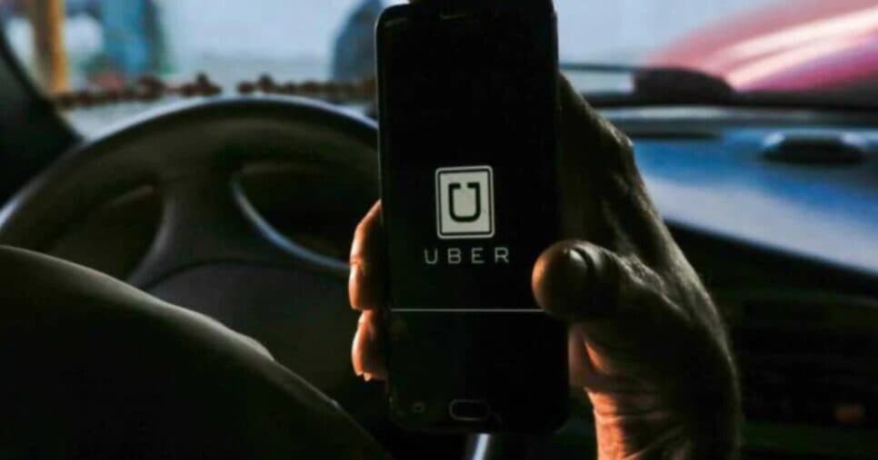 Aplicativo da Uber - Foto: Internet