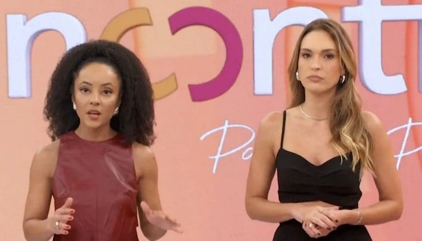 Valéria Almeida e Talitha Morete no Encontro (Foto: Reprodução / Globo)
Valéria Almeida e Talitha Morete no Encontro (Foto: Reprodução / Globo)