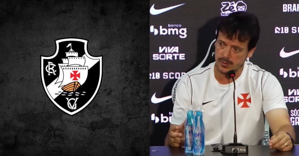 Substituto de Rayan: Diniz confirma novo atacante para vaga no Vasco