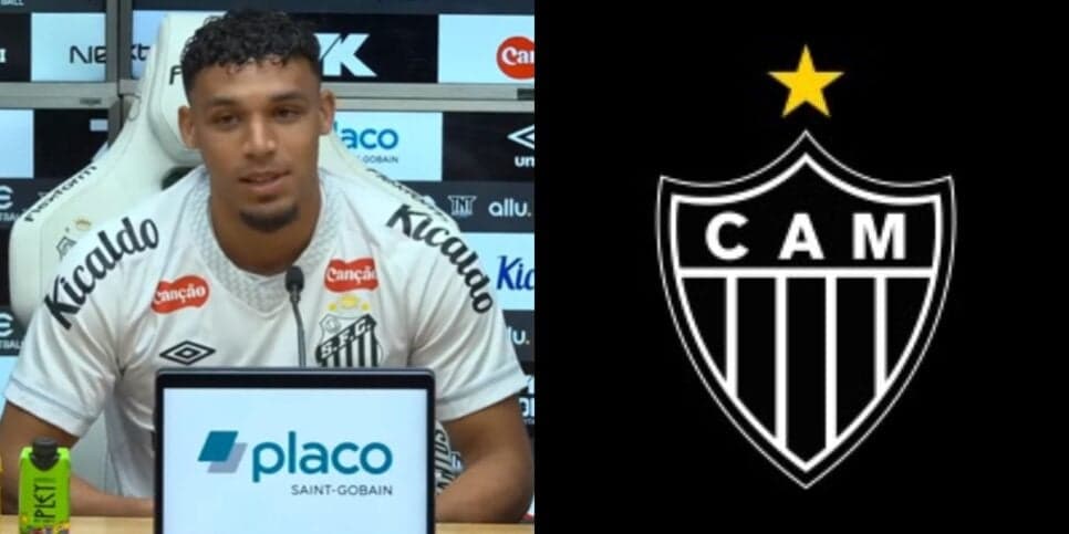 Victor Hugo está emprestado ao Santos (Reprodução: Youtube)