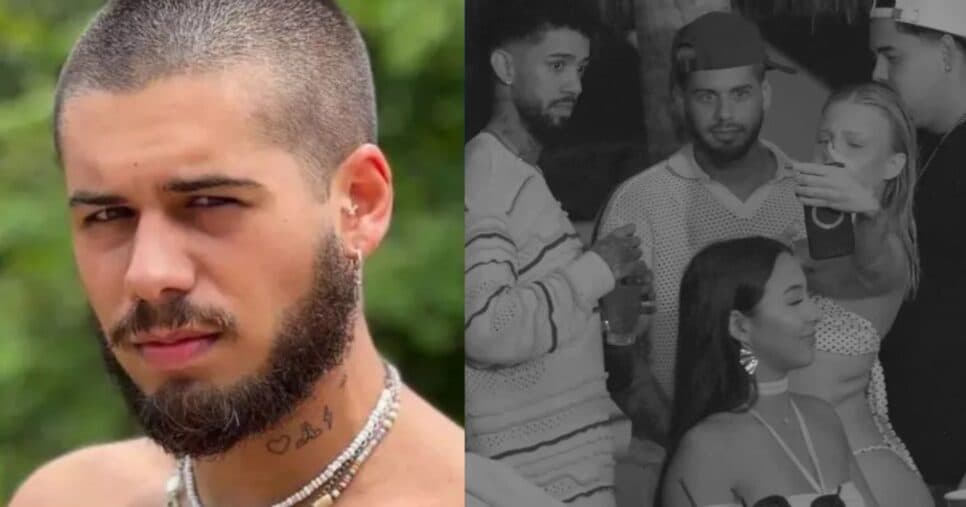 Zé Felipe é flagrado ao lado de famosa em clima íntimo e ataca celular no chão sem dó: "Humilhações"