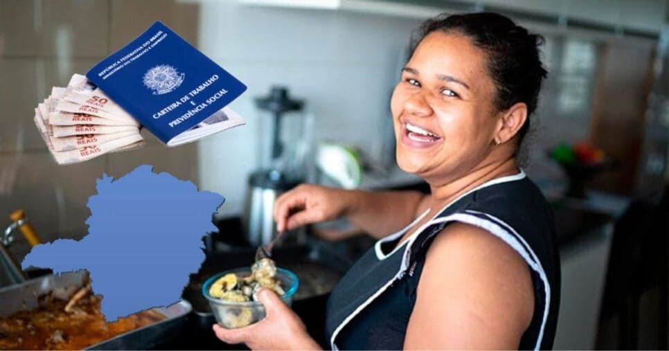 Qual é o valor do salário mínimo das domésticas em Minas Gerais em 2026?