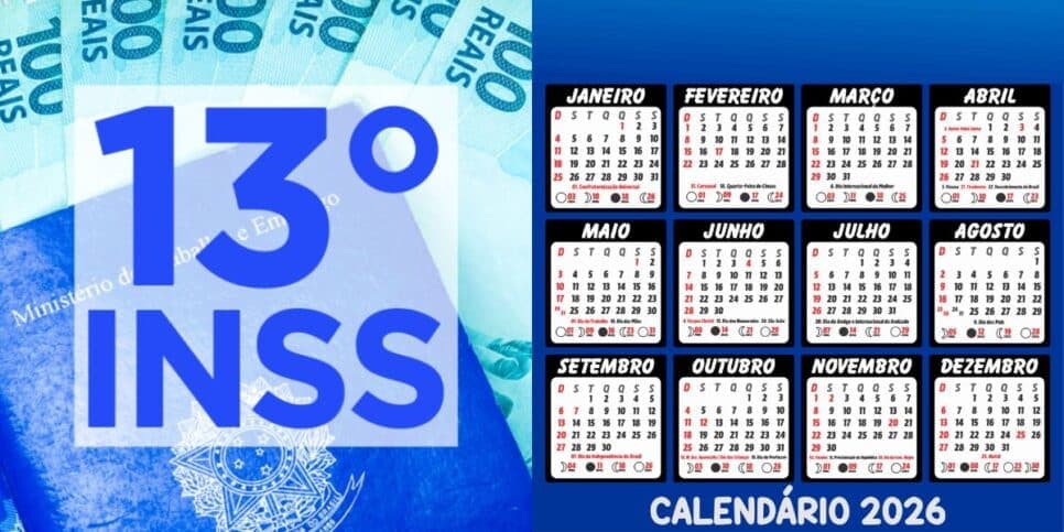 Antecipação do 13º confirmada com 2 parcelas pelo INSS, mas detalhe no calendário traz novidade em 2026