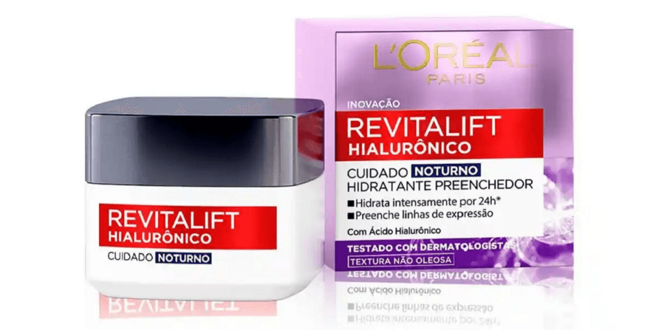 Creme Revitalift Hialurônico Noturno (Foto: Reprodução)