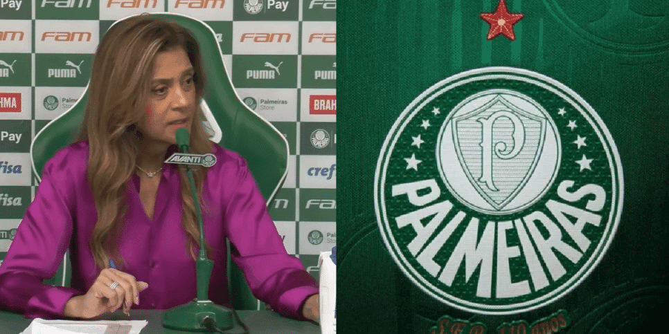 Volante de R$142M comunica Leila com decisão final sobre voltar ao Palmeiras