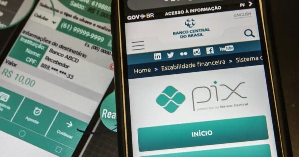 Banco Central e Pix (Foto: Reprodução/ Internet)