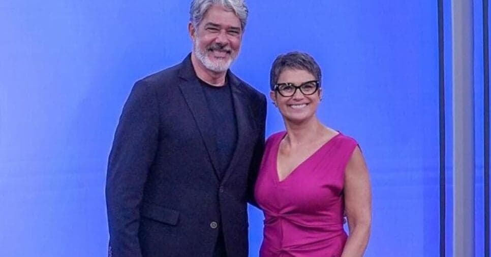Bonner expõe nervosismo com Sandra Anneberg e entrega medo: “Fracassar”