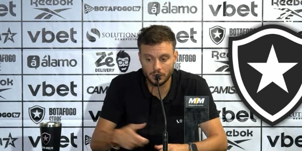 Meio-campista de R$ 33M está fora junto com Marçal no Botafogo e Anselmi está ciente