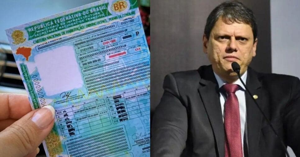 Tarcísio ciente: Lei da CNH informa 3 mudanças a motoristas no Detran-SP em 2026