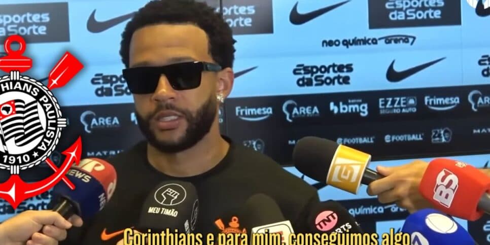 Renovação de Depay no Corinthians tem informe atualizado hoje(05) com pedido do atacante