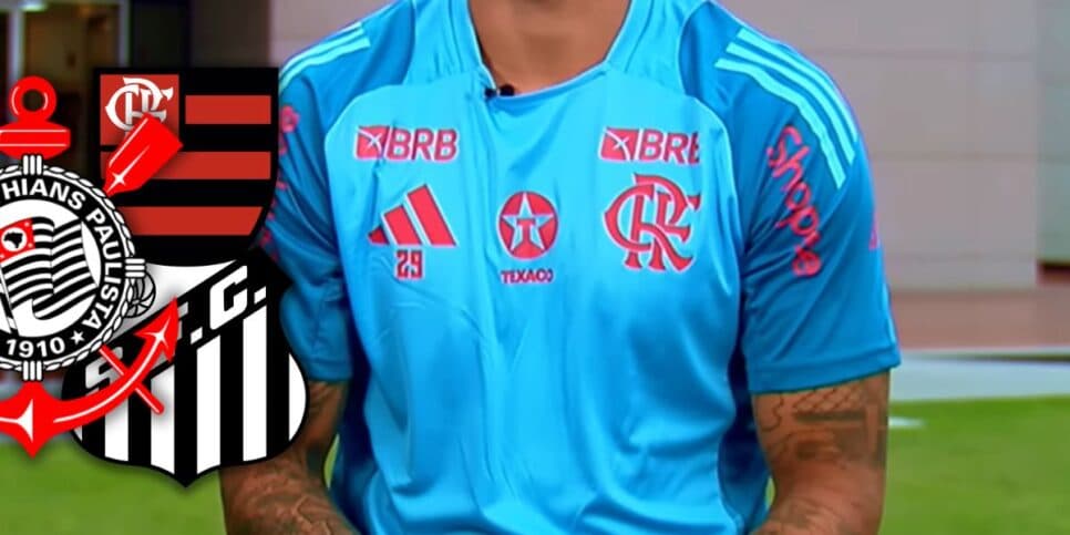 Corinthians dá rasteira no Santos e avança por volante de R$12M do Flamengo: Novo informe chega hoje (9)