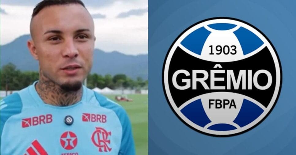 Cebolinha dando adeus ao Flamengo para assinar com o Grêmio? Novo informe chega hoje (7)