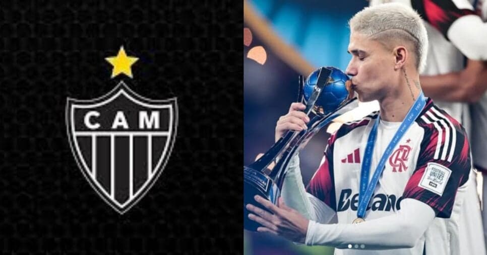 R$ 31M e tchau Flamengo: Luiz Araújo têm contrato na mesa pra jogar no Atlético-MG em 2026