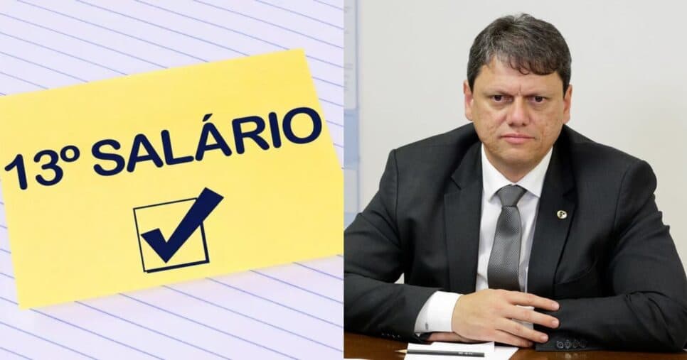 Antecipação do 13° salário garantida em 2026 e Tarcísio ciente: Veja quem tem direito ao benefício em SP