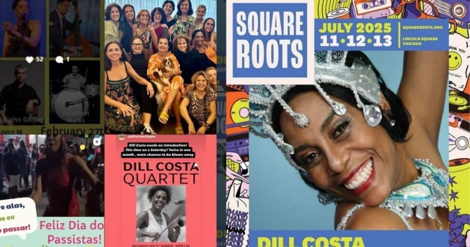 Dill Costa se dedica à música e a propagação da cultura brasileira fora do Brasil (Foto Reprodução/Globo)