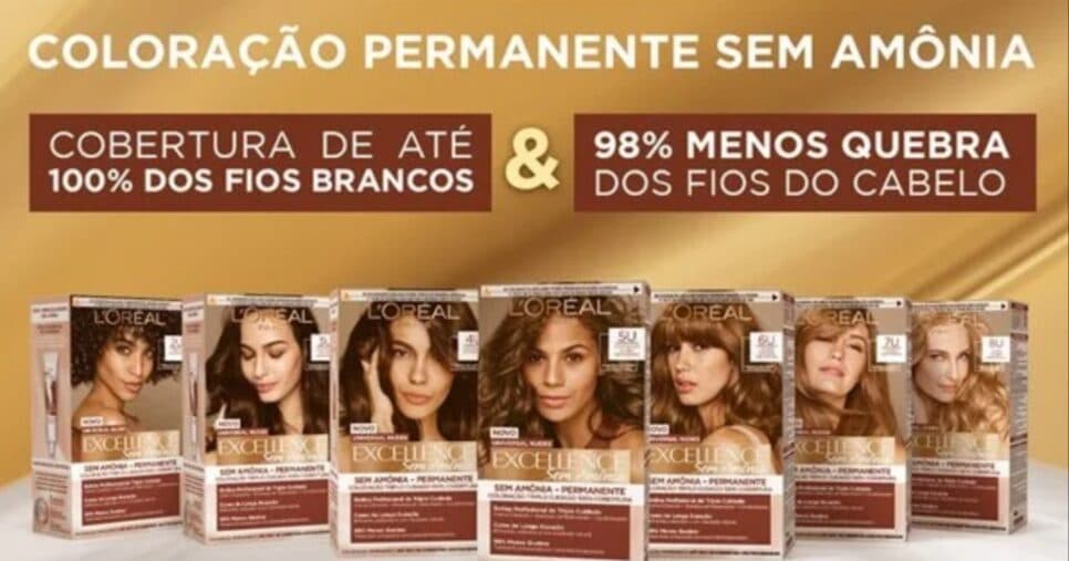 Excellence sem Amônia (Foto: Reprodução/ Internet) 
