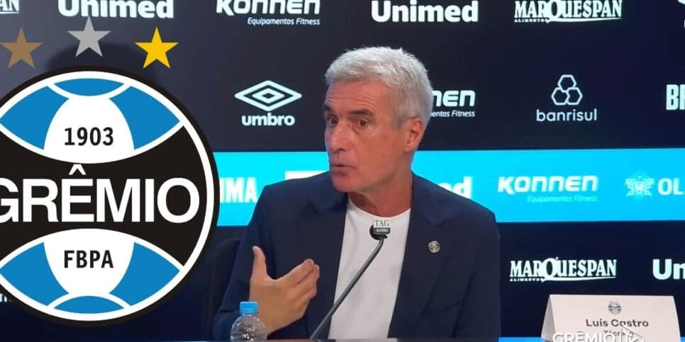 Grêmio comunica Luís Castro e prepara 3 reforços na semifinal contra o Juventude