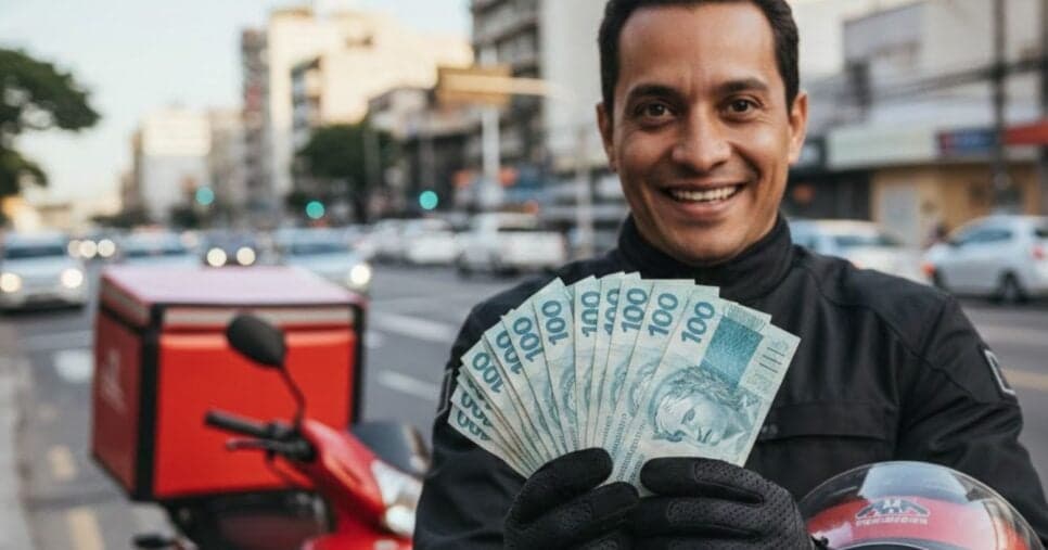 Reajuste de 10%: Qual o salário mínimo dos motoboys em São Paulo em 2026?