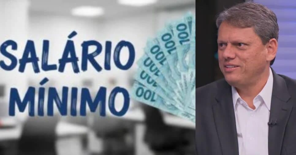 Salário mínimo em SP muito acima dos R$ 1621: Qual possível novo valor na era Tarcísio em 2026?