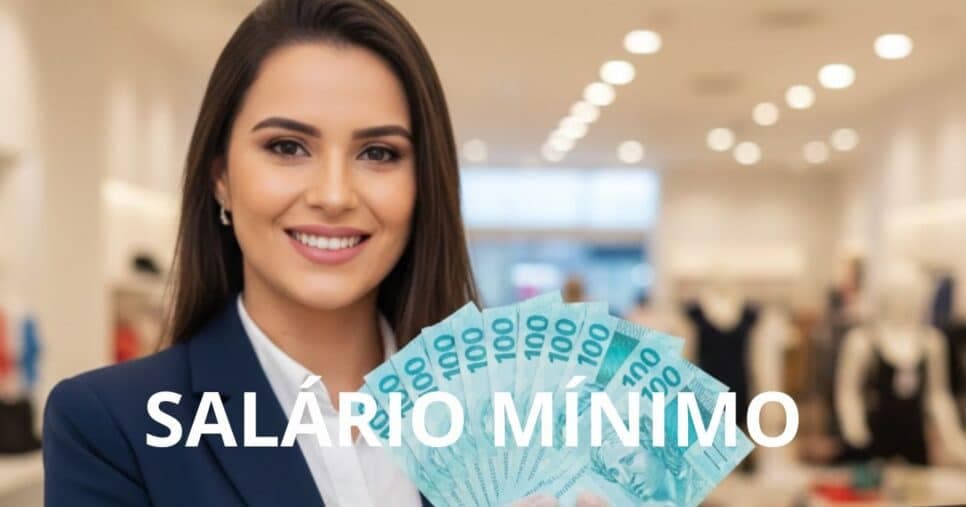 Qual é o salário mínimo das vendedoras em SP em 2026?