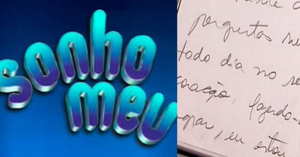 Ator de Sonho Meu, da Globo, ressurge em carta psicografada com mensagem do umbral: “Tive medo”