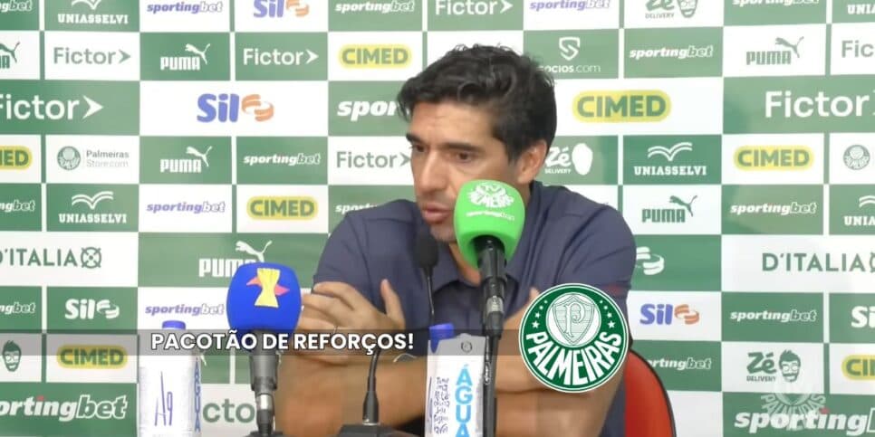 Abel Ferreira exige contratação de atacante e mais 3 reforços no Palmeiras em 2026