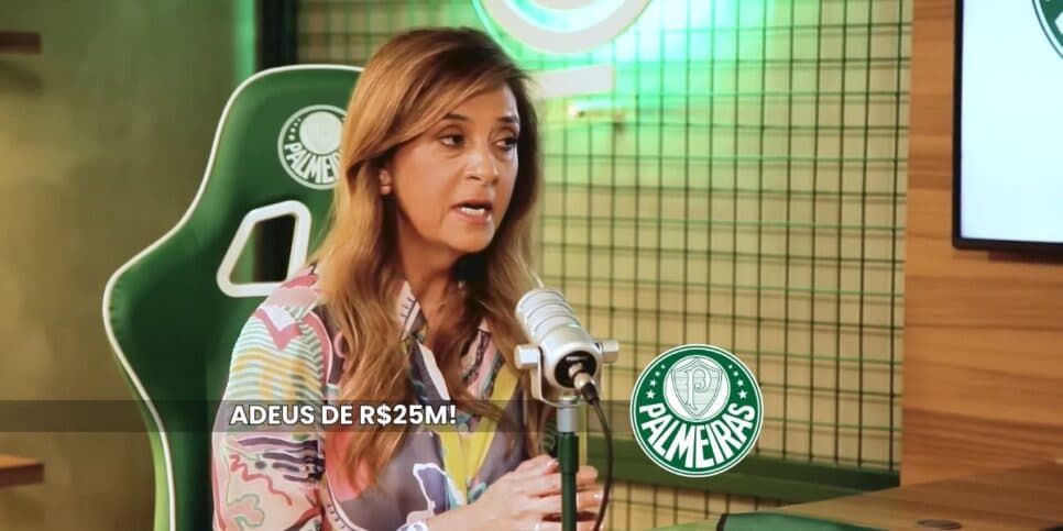 Leila toma decisão e rescinde contrato com reforço de R$ 25M no Palmeiras em 2026
