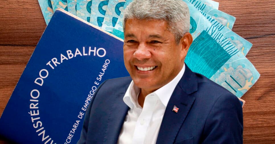 Salário mínimo de R$1800 na Bahia: Proposta chega à mesa de Jerônimo