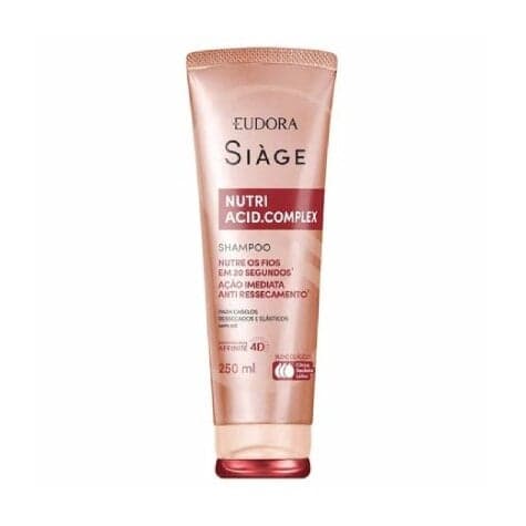 Shampoo Siàge Nutri Acid.Complex (Foto: Reprodução/Eudora) Shampoo Siàge Nutri Acid.Complex (Foto: Reprodução/Eudora)