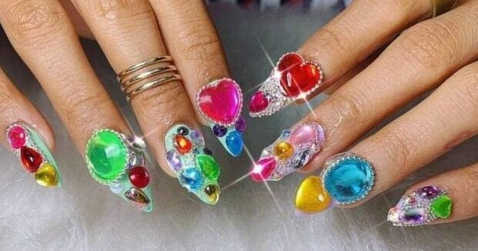 Unhas de carnaval - Foto: Internet
