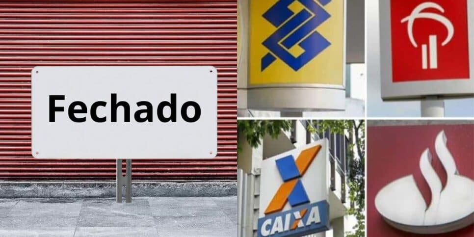 Informe sobre fechamento geral de agências da Caixa, Bradesco e mais em fevereiro deve ser lido por clientes