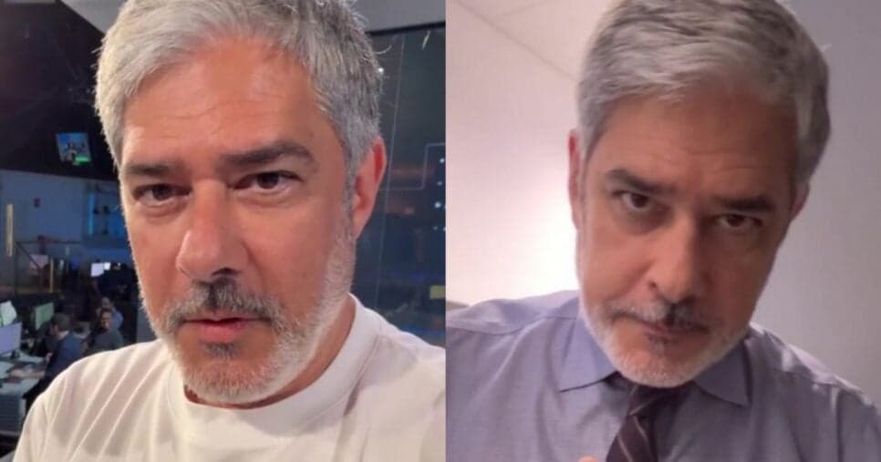 William Bonner revela o que está passando nas ruas após sair do JN e tudo que ouve: "Cara…"