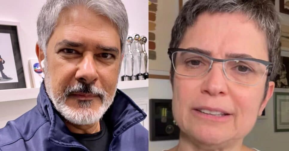 Bonner revela pedido de Sandra Annenberg em bastidores e âncora diz como ele é: "Se sentindo"