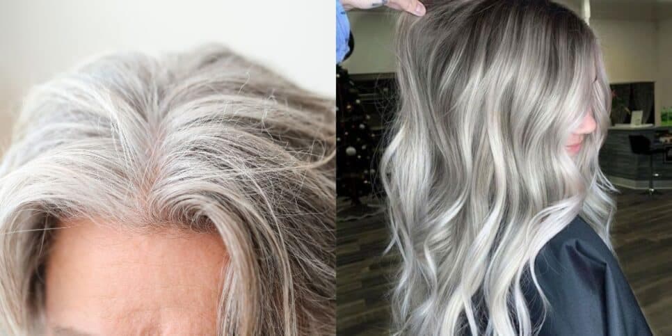 Cabelo grisalho de salão: Como deixar os fios modernos e brilhantes