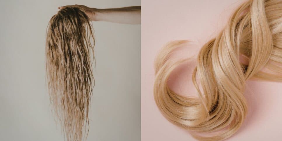 Fios sedosos e brilhantes: Como restaurar o cabelo com química sem ir ao salão
