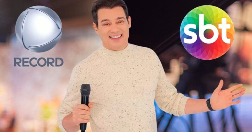 Record inicia força-tarefa em bastidores para ter Celso Portiolli aos domingos e tirá-lo do SBT