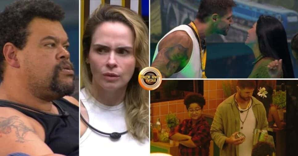 Festa do BBB26 tem Milena jogando vodka fora, Jonas no pescoço de Marciele e Babu cavando expulsão de Ana
