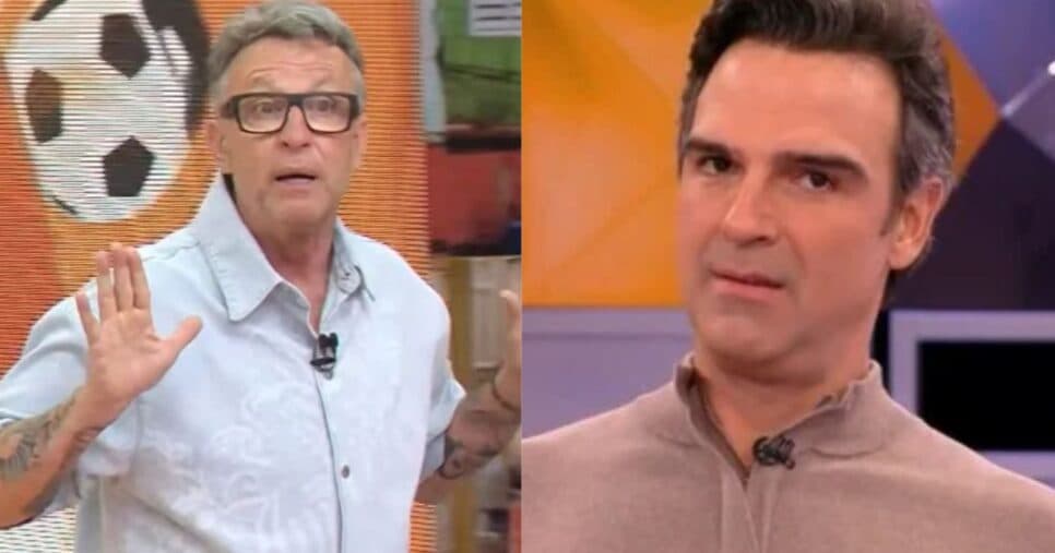 Neto interrompe programa ao vivo na Band e manda recado para Tadeu Schmidt: "Me chamou de…"