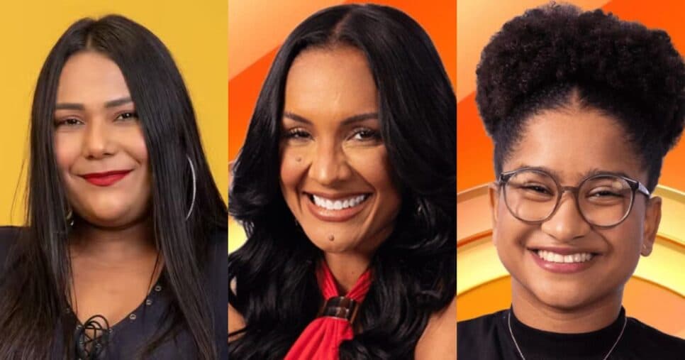 Enquete BBB26: Chaiany, Maxiane e Milena estão no paredão; vote em quem você quer que saia